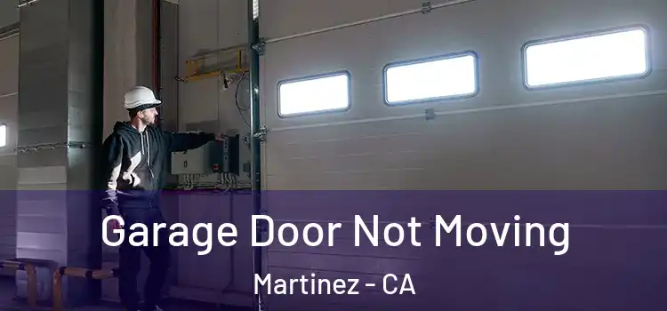  Garage Door Not Moving Martinez - CA