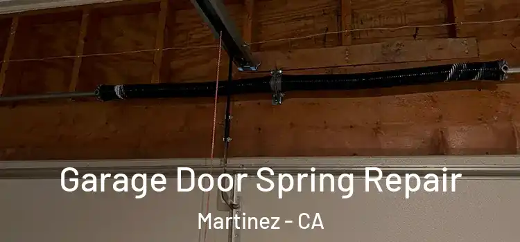  Garage Door Spring Repair Martinez - CA